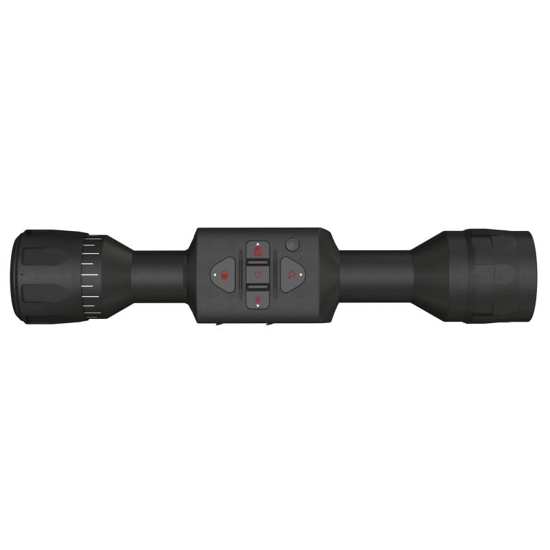 Thor-LTV, Thermal Rifle Scope, 1.5-4.5X Magnification, 12MM Objective, 256x192 PX Resolution, Multiple Reticles, Matte Finish, Black TIWSTLTV212X