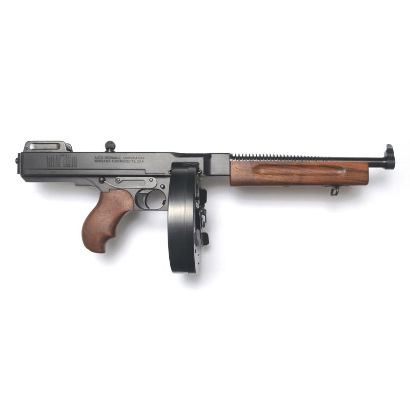 Thompson 1927A-1 Deluxe Light Weight .45 ACP Caliber Carbine 10.5 Inch Barrel Blue Finish 50 Round Drum