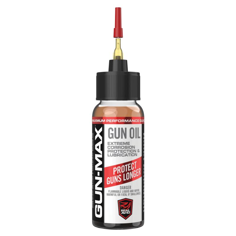 Gun Max Gun Oil, Liquid, 1oz Bottle AVGMGO1L