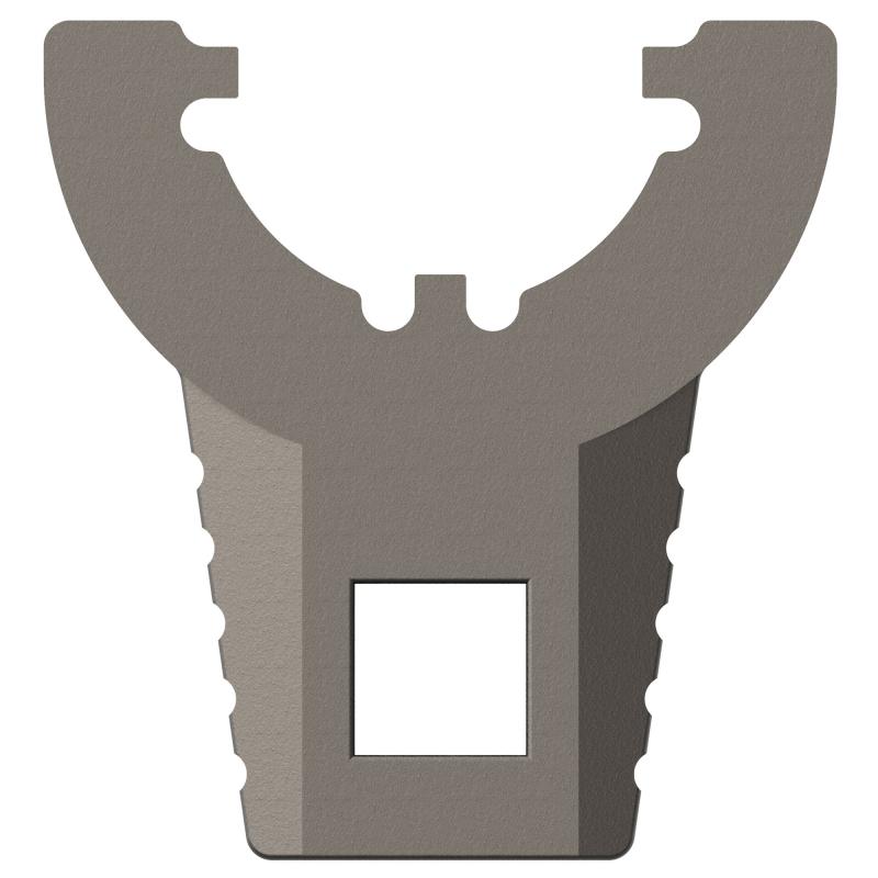 Master-Fit Wrench, Wrench, Stainless Steel, Thin Castle Nut AVMFTCNW