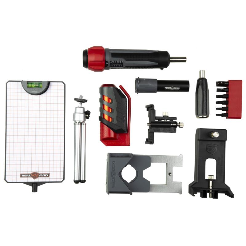 Master Scope Mounting Kit, Scope Mounting Tool Kit, Black AVMSMK