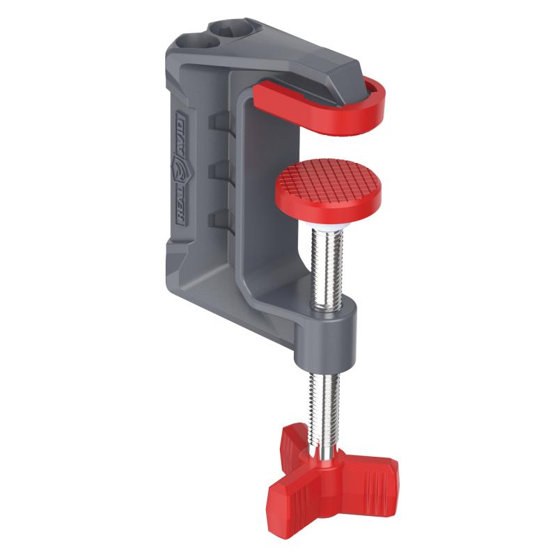 Smart-Assist C-Mount, Compatible with Real Avid Smart Assist Tools, Matte Finish, Gray and Red AVSACM