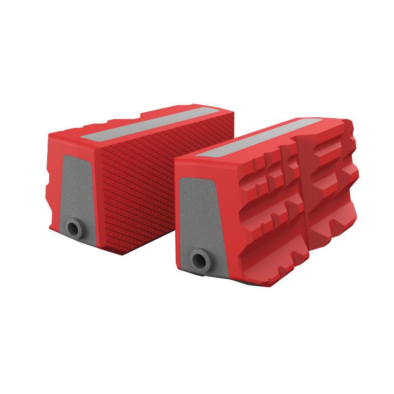 Smart Fit Jaws, For Use with Vice, Multi Fit, Red AVSFJMF