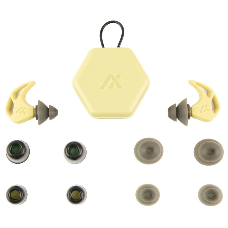 X20, Earplugs, Desert Tan, Includes (3) Silicon Tips, (2) Foam Tips and Pocket Carry Case X20-DESERTTAN