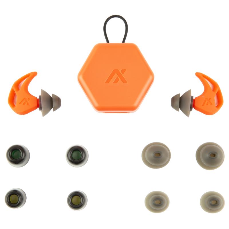 X20, Earplugs, Red, Includes (3) Silicon Tips, (2) Foam Tips and Pocket Carry Case X20-RED