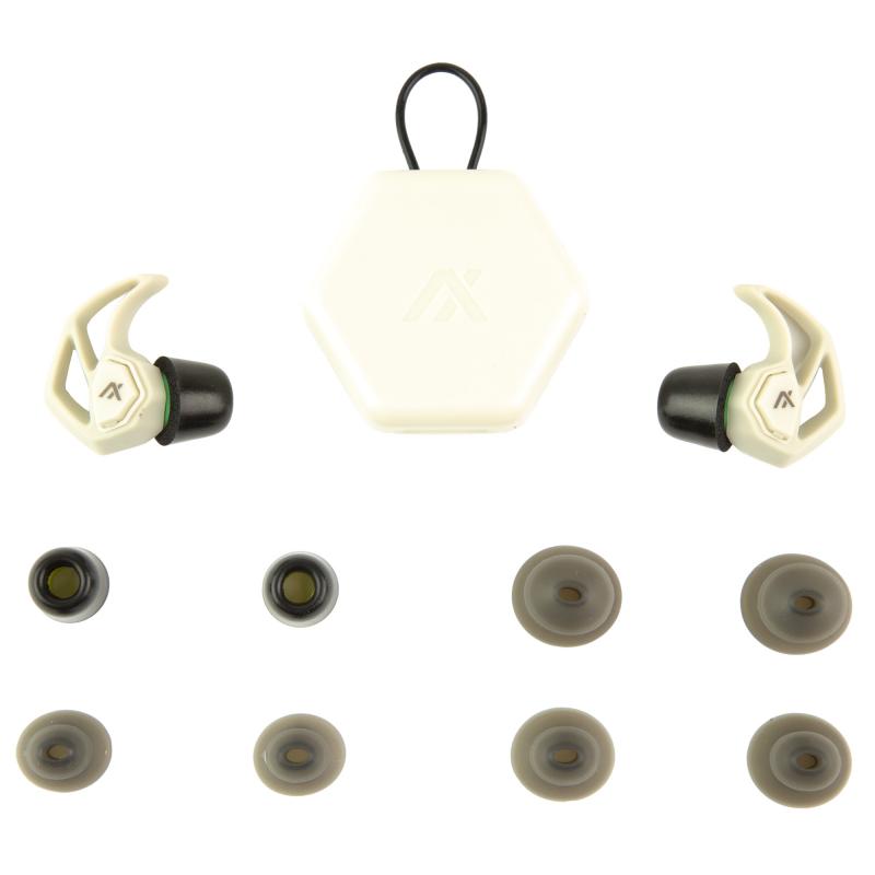X30i, Earplugs, Blone White, Includes (3) Silicon Tips, (2) Foam Tips and Pocket Carry Case X30I-BONE