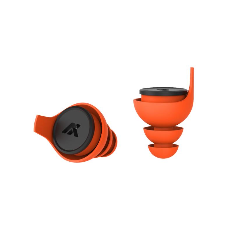 XP Reactor, Reactive Ear Plug, Orange, Includes Canister and (1) Pair Medium and (1) Pair Large Tips XPR-OM-L