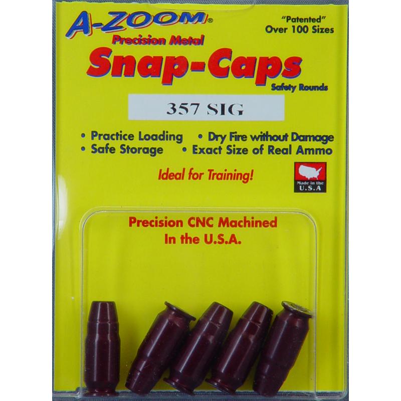 Azoom Snap Cap .357 Sig 5 Pack