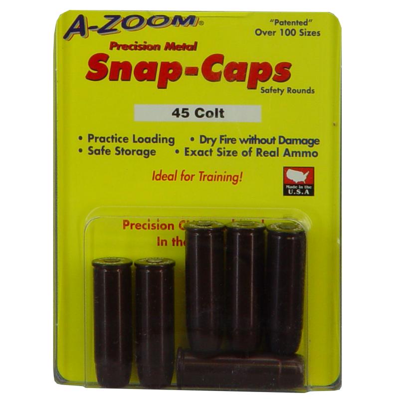 Azoom Snap Cap .45 Colt Revolver 6 Pack