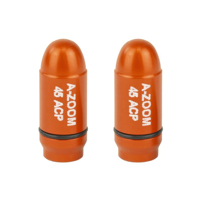 Strikercaps, Snap Caps, Orange, 45 ACP, 2/Pk 17104