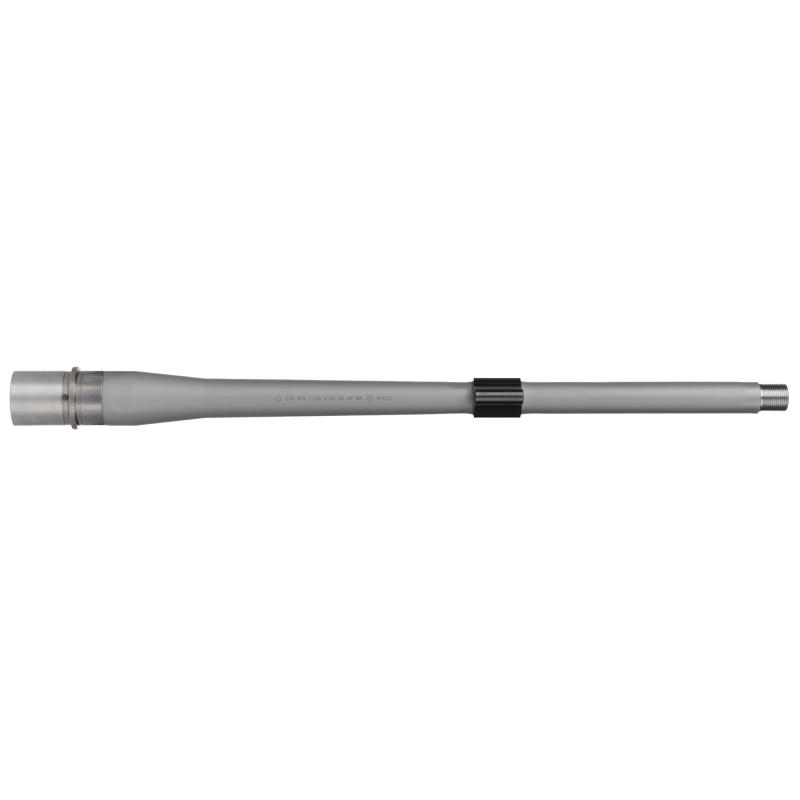 Hanson Mid-Length, 1:10 Twist Barrel, 243 Winchester, 16", Mid Length Gas System, Fits AR-10, 5/8x24 Threaded, Bead Blasted Finish, Stainless Steel, Includes Low Profile Gas Block BABL243006P
