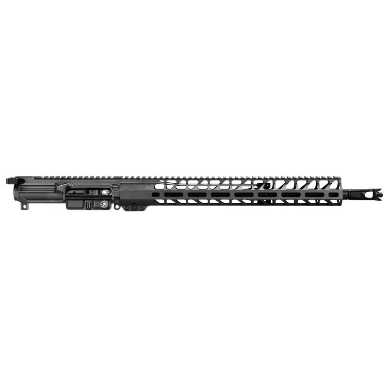 Authority Elite, Complete Upper Receiver, 556NATO, 16" Barrel, Fits AR-15, M-Lok Handguard, Anodized Finish, Sniper Gray, Includes Bad Rack-15 C Ambidextrous Charging Handle and AR15/M16 BCG BAD-AUTH-UR16G-Y-15C