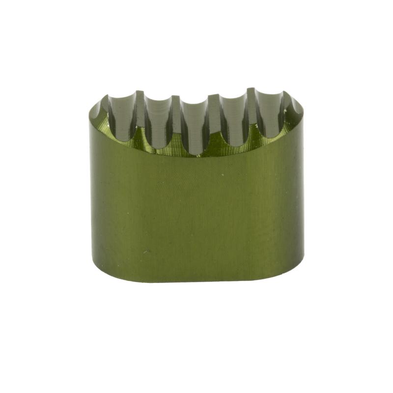 Enhanced Magazine Release, Anodized Finish, Olive Drab Green, Aluminum Construction BAD-EMR-OD