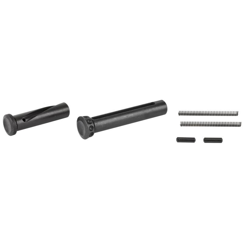 Enhanced Pin Set, For LR-308/SR-25/AR308 Rifles, Includes Enhanced Takedown Pin, Enhanced Pivot Pin, 2 KNS Detents, and 2 Springs, Black Finish BAD-EPS-308