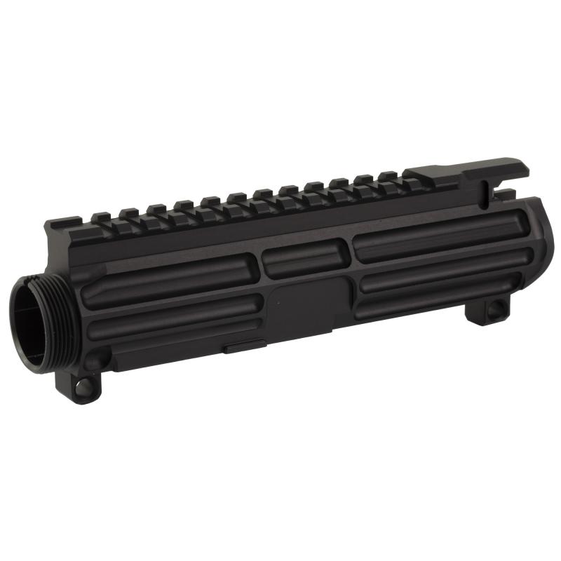 XIPHOS Upper Receiver, Stripped, 9MM, Anodized Finish, Black, Billet 7075-T6 Aluminum Construction BAD-PCC-UR