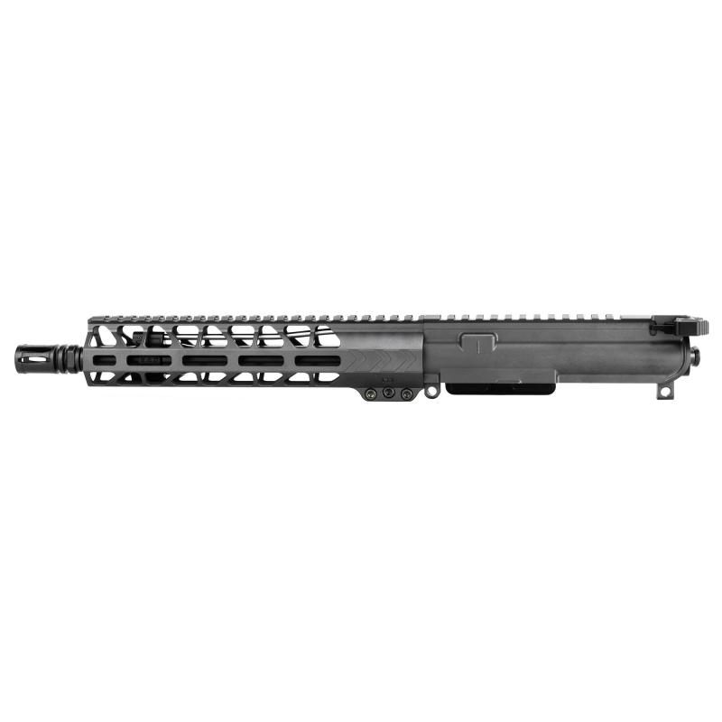WORKHORSE, Complete Upper Receiver, 556NATO, 10.5" Barrel, Fits AR-15, M-Lok Handguard, Anodized Finish, Sniper Gray, Includes Bad Rack-15 Ambidextrous Charging Handle and AR15/M16 BCG WH-UR10.5G-Y-15