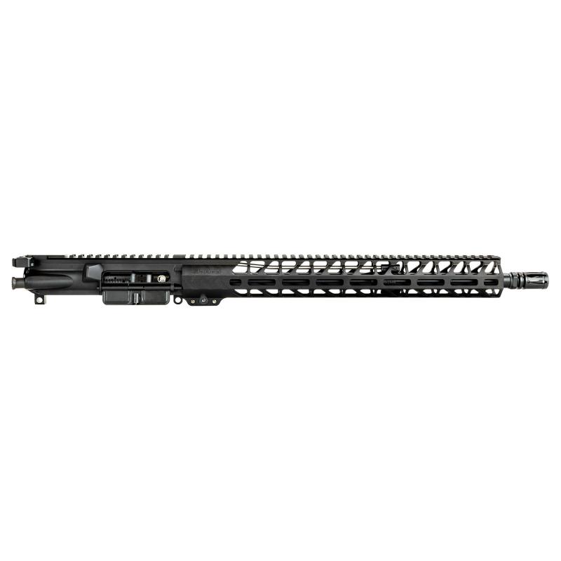 WORKHORSE, Complete Upper Receiver, 556NATO, 16" Barrel, Fits AR-15, M-Lok Handguard, Anodized Finish, Black, Includes Bad Rack-15 Ambidextrous Charging Handle and AR15/M16 BCG WH-UR16B-Y-15