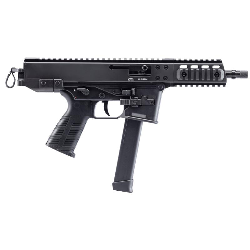 GHM9 Gen 2, Semi-automatic, 9MM, 6" Barrel, Steel Frame, Black, 33 Rounds, 1 Magazine, Glock Magazine Compatible BT-450002-2-G