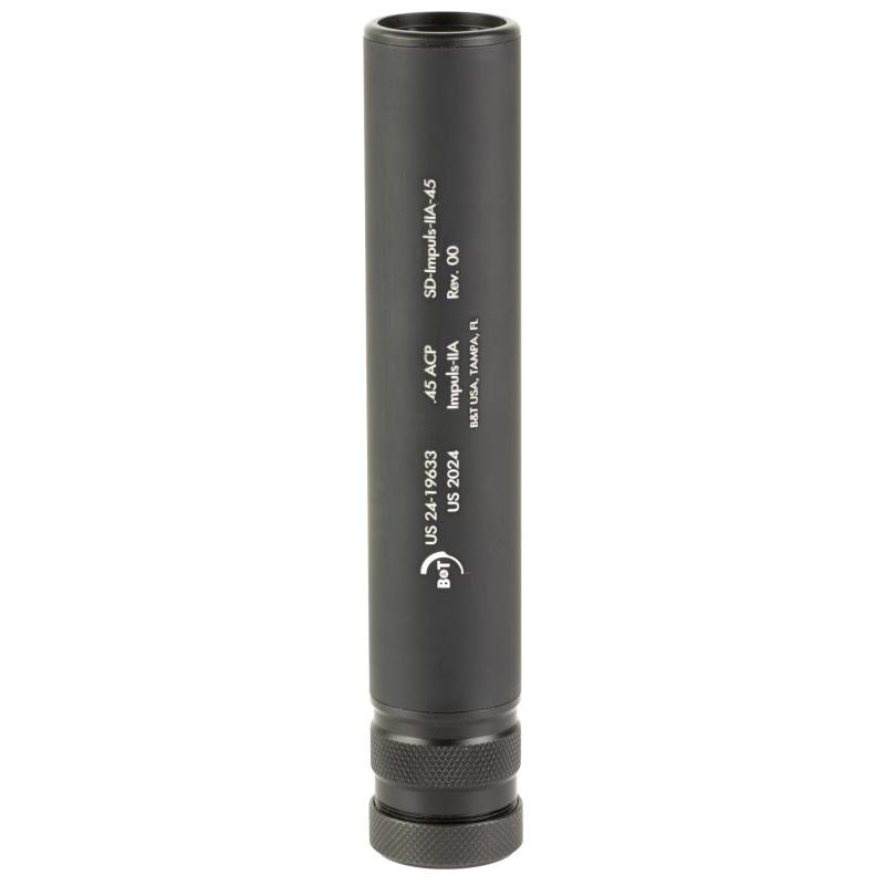 Impuls, Suppressor, 45 ACP, Anodized Finish, Black SD-Impuls-IIA-45 - DISCONTINUED
