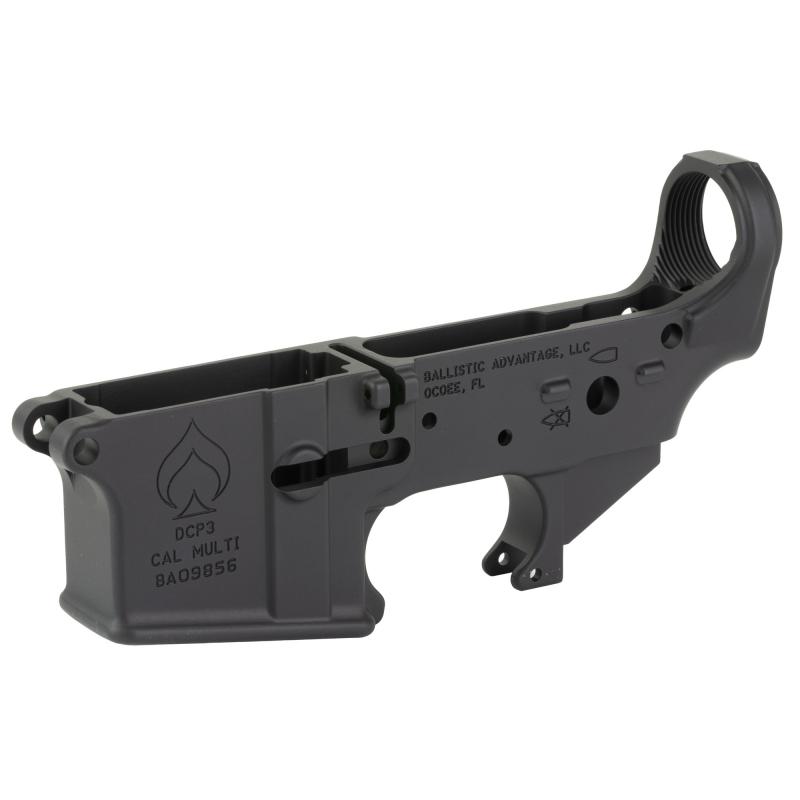 DCP3, Stripped Lower Receiver, 223 Remington/556NATO, Anodized Finish, Black BAPA100039