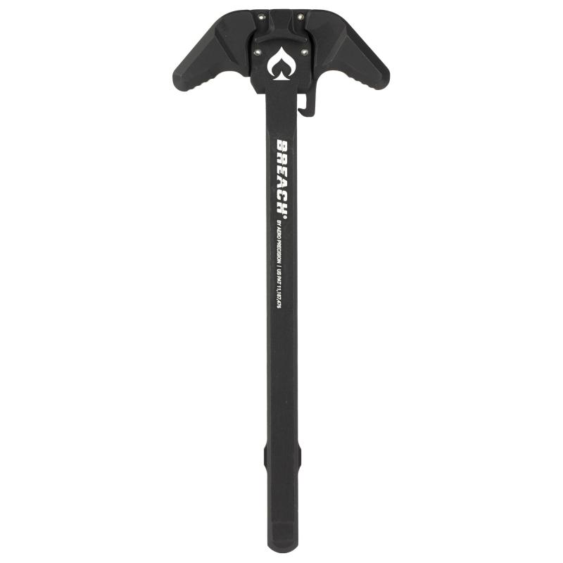 Breach, Large Lever, Charging Handle, Fits AR15, Anodized Finish, Black BAPA100332