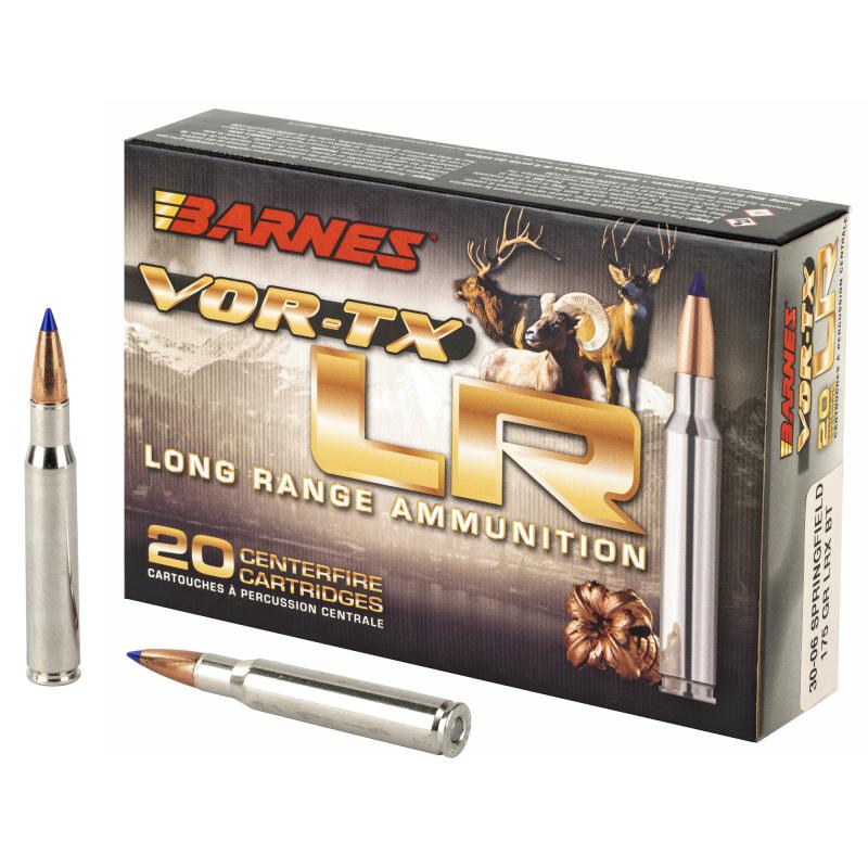 VOR-TX Long Range, 30-06 Springfield, 175 Grain, LRX BT, 20 Round Box 30748