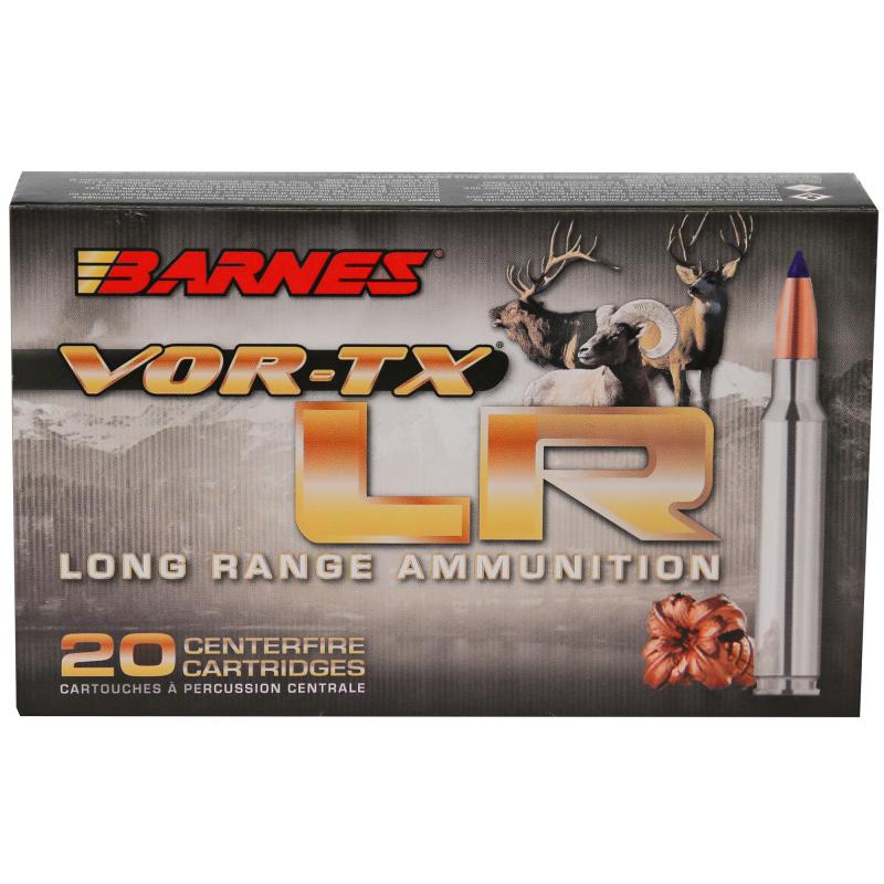 VOR-TX LR Copper Hunting |6.5 Creedmoor, 127 Grain Copper Bullet, Long Range Hunting Boat Tail, Polymer Tip, 20 Round Box 301815