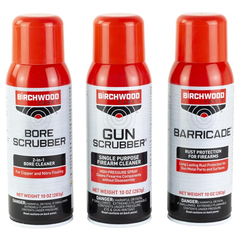 Gun/Bore Scrub Cleaning Combo Pack 3 Aerosol Cans - No CA Sales