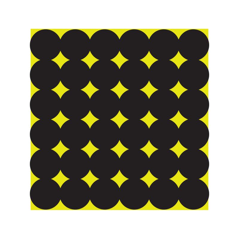 Shoot-N-C Targets/Pasters 1 Inch Round 432 Per Pack