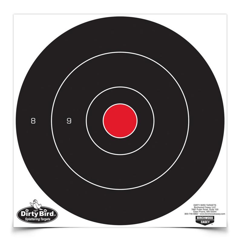 Dirty Bird Splattering Targets 12 Inch Bullseye Package of 12