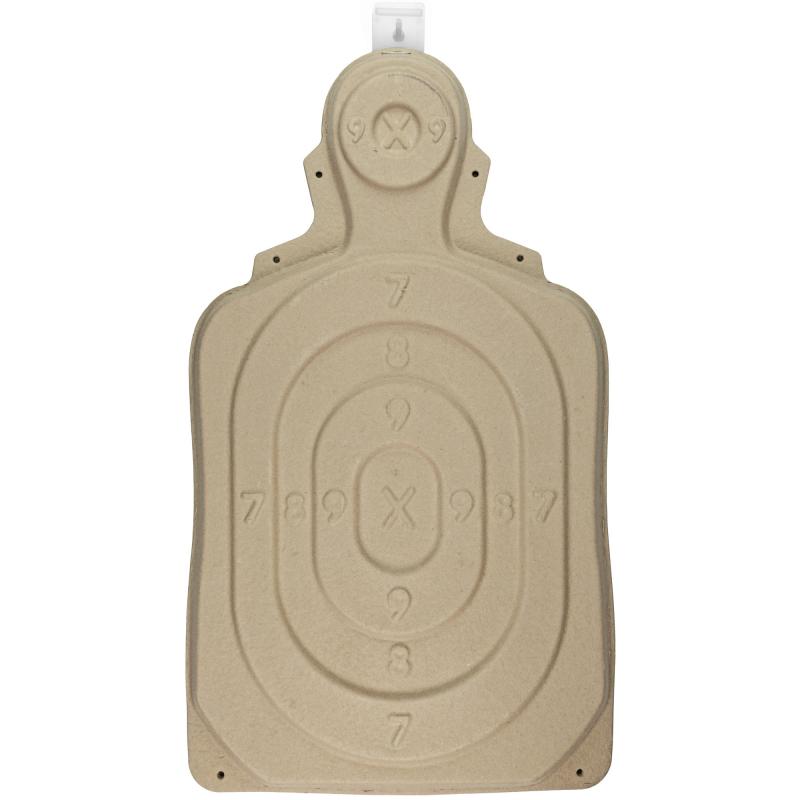 3D TARGET, Torso, 31.25" X 21.25", Comes with Mounting Tab, Tan, 3 Pack BC-3DTGTBTT