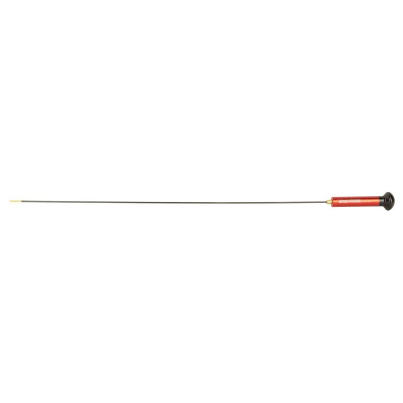 Premium Carbon, One Piece Cleaning Rod, 30", For .17-.20 Caliber Bores, Black/Red BC-41420