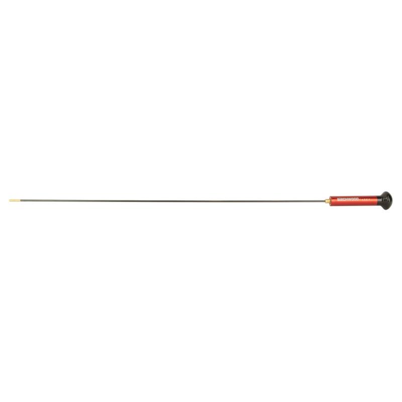 Premium Carbon, One Piece Cleaning Rod, 30", For .22-.264 Caliber Bores, Black/Red BC-41430