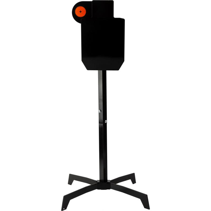 World of Targets Silhouette, 6" Hostage Paddle, 1/2" AR500 Steel, Two Piece Base, 1 Target 47440