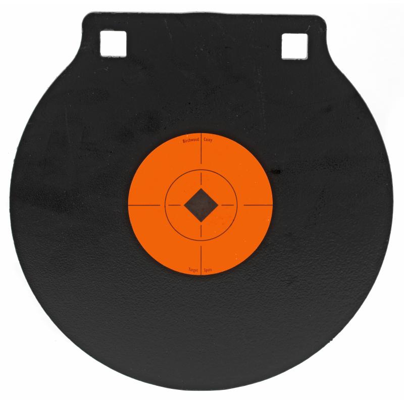 Gong Two Hole 8" Target, 3/8", AR500, Includes 3" Target Spot, Steel 47604