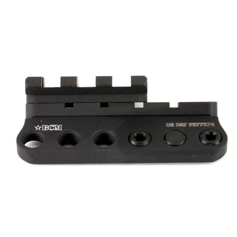 BCMGUNFIGHTER 1913 Light Mount Modular KeyMod, Fits 1913 Rail, Black Finish BCM-1913LM-KM