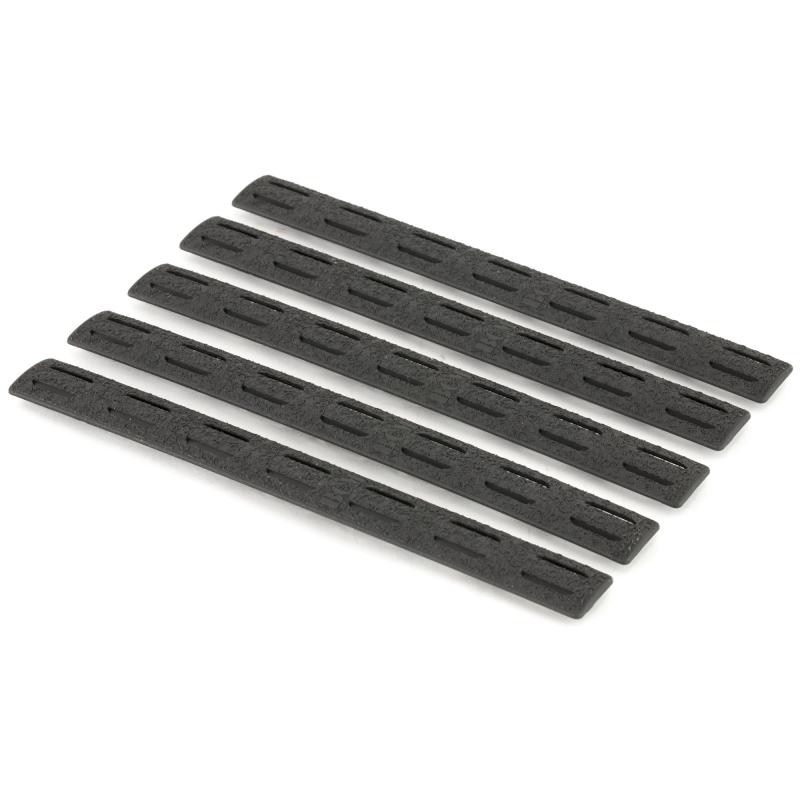 KeyMod Rail Panel Kit, 5.5", Black, 5 Pack BCM-KMR-RP-BLK-5