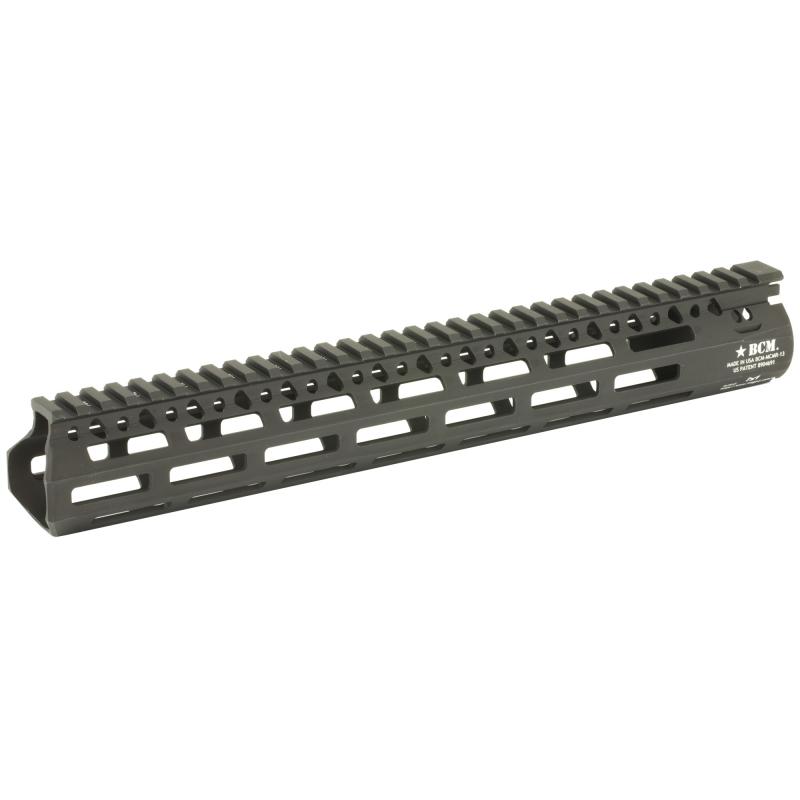 MLOK Compatible Modular Rail (MCMR), Black, MLOK, AR Rifles, 13" BCM-MCMR-13-556-BLK
