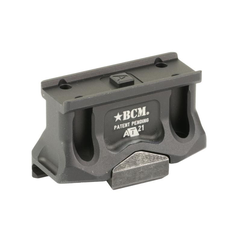 A/T Optic Mount, Fits Aimpoint Micro T2, Lower 1/3 Cowitness, Anodized Finish, Black BCM-OM-AT-21