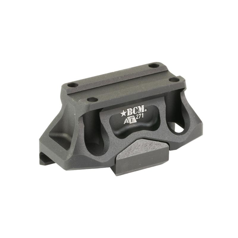 A/T Optic Mount, Fits Trijicon MRO, Lower 1/3 Cowitness, Anodized Finish, Black BCM-OM-AT-271