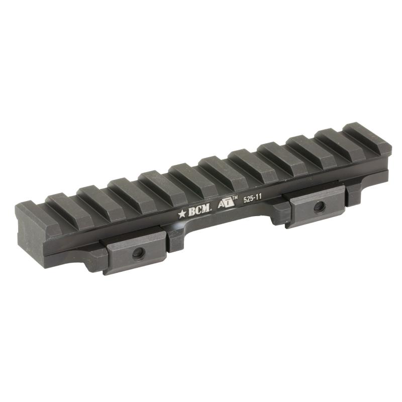 A/T 525-11 Optic Riser, Fits Picatinny, 4.5" Long, 0.525" Height, Anodized Finish, Black BCM-OR-AT-525-11