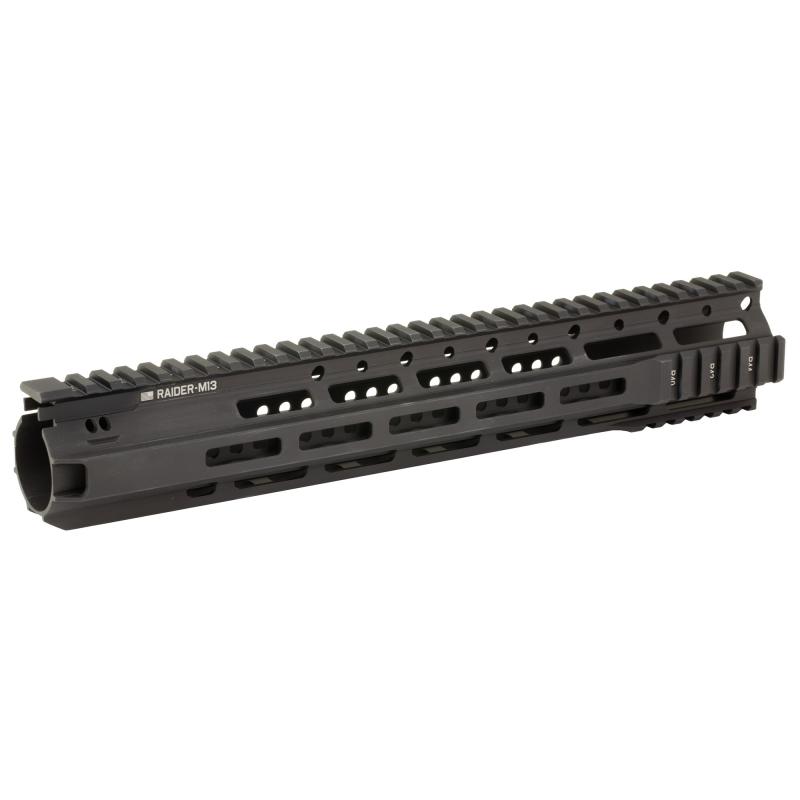 RAIDER-M M-LOK Rail, Fits AR Rifles, 13" Long, Black BCM-RAIDER-M13-556-BLK