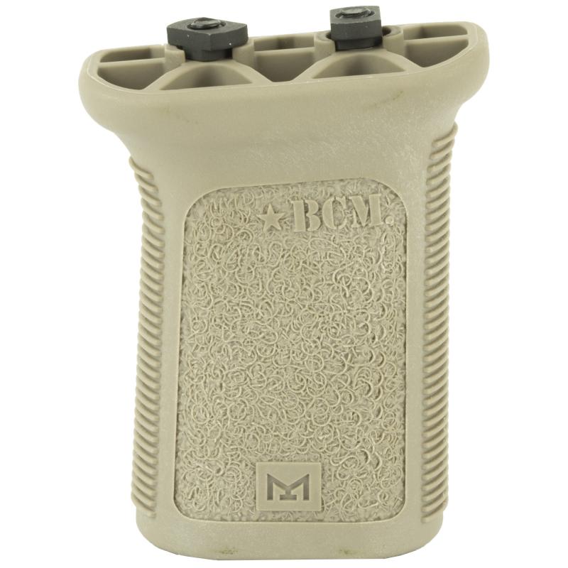 BCMGUNFIGHTER, Vertical Grip, Mod 3, Flat Dark Earth, MLOK Compatible BCM-VG-MCMR-MOD-3-FDE