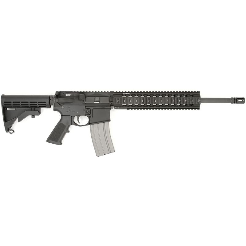 Model 0, Semi-automatic, 223 Rem/556NATO, 16" Barrel, 1:7 Twist, Mid-length, Black Finish, 6 Position Stock, Flat Top, 30Rd, BCM Mod4 Charging Handle, Extractor Spring, Troy TRX 11" Free Float Rail 750-140