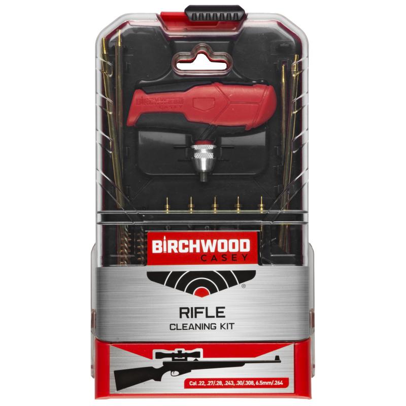 Universal Rifle Cleaning Kit, 21 Piece, Unique Handle BC-RIFCLN-KIT
