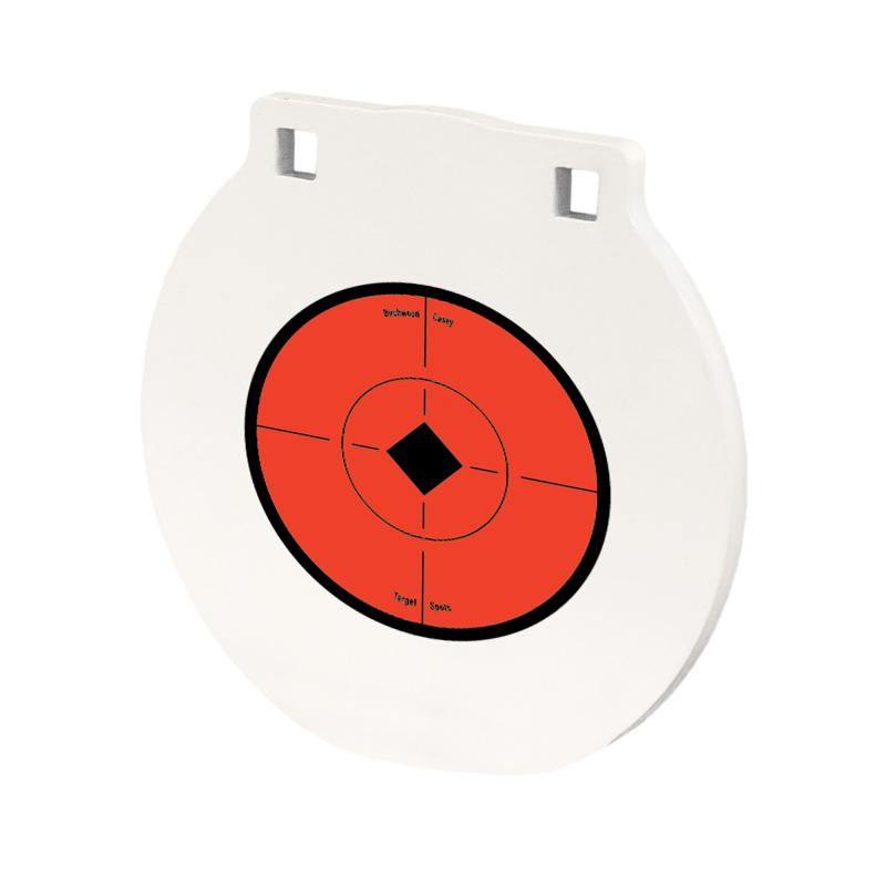 1/2" Steel Target, 6", Round, White BC-RND6
