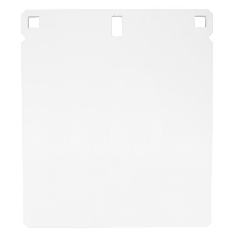 AR500 Gong, 10" Square Target, 3/8", White BC-SQR10-38