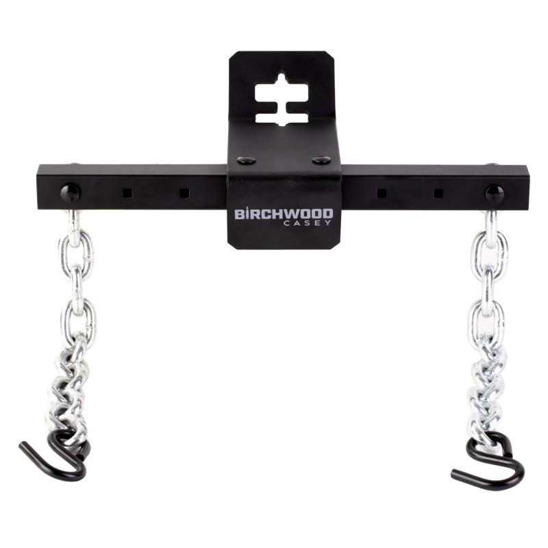 T-Post Gong Mount, Black, Steel Target Not Included BC-TPGTM