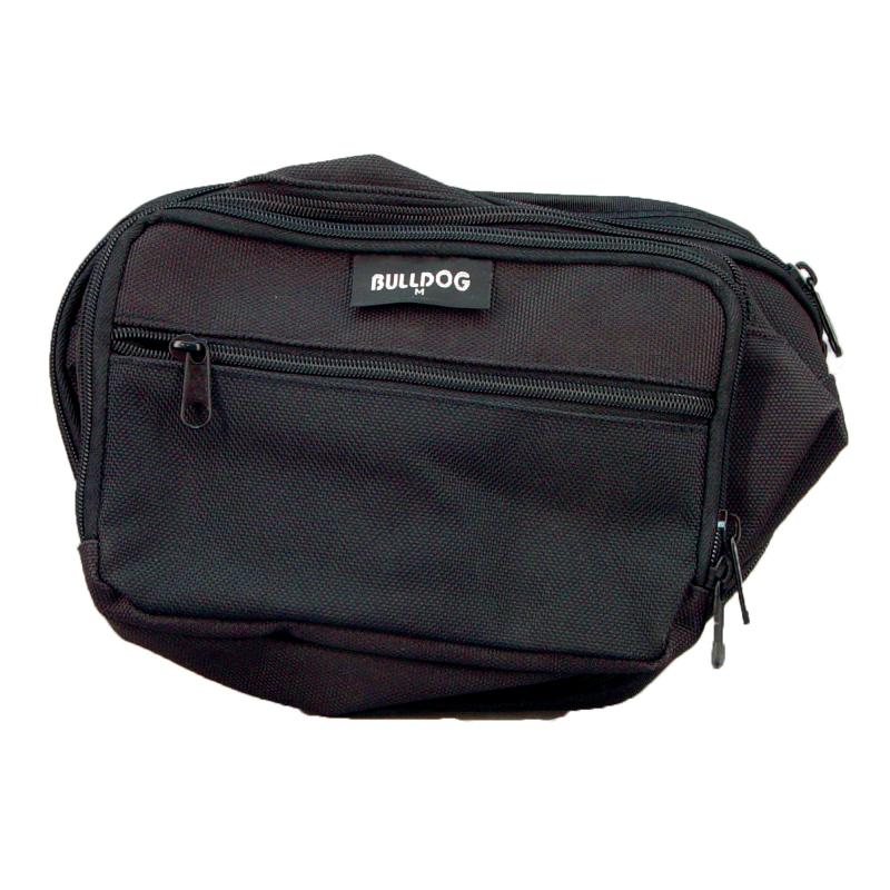 Fanny Pack Holster Black With Black Trim 10x7.5 Inch Ambidextrous