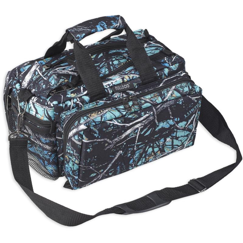 Deluxe, Range Bag, Blk/ Seremity Camo, Nylon, Medium, Includes Shoulder Strap BD910SRN